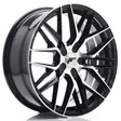 JR Wheels JR28 18x7,5 ET20-40 BLANK Gloss Black Machined Face - Japan Racing vanteet - 5902211940777 - 1