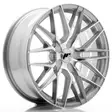 JR Wheels JR28 18x7,5 ET20-40 BLANK Silver Machined Face - Japan Racing vanteet - 5902211940807 - 1