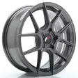 JR Wheels JR30 17x7 ET20-40 5H BLANK Hyper Gray - Japan Racing vanteet - 5902211947417 - 1