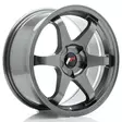 JR Wheels JR3 17x8 ET20-35 5H BLANK Gun Metal - Japan Racing vanteet - 5902211998587 - 1