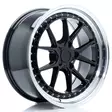 JR Wheels JR39 19x8,5 ET15-35 5H BLANK Glossy Black w/Machined Lip - Japan Racing vanteet - 5902211970347 - 1