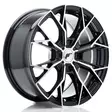 JR Wheels JR49 17x8 ET20-40 4H BLANK Gloss Black Machined Face - Japan Racing vanteet - 5906871103947 - 1