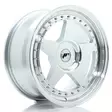 JR Wheels JR6 17x8 ET20-35 BLANK Silver Machined Face - Japan Racing vanteet - 5902211999287 - 1