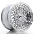 JR Wheels JR9 17x10 ET20 5x112/120 Silver w/Machined Lip+Silver Rivets - Japan Racing vanteet - 5902211928577 - 1