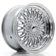 JR Wheels JR9 17x8,5 ET20 4x100/108 Silver w/ Machined Lip+Silver Rivets - Japan Racing vanteet - 5906871165167 - 1
