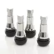 Set of 4 air valves (EPDM+Brass) SILVER - Venttiilit vanteille - 5906871153867 - 1