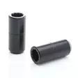 Set of BLACK long star lug nuts 14x1,5 + Key - Pyöränmutterit - 5902211964377 - 1