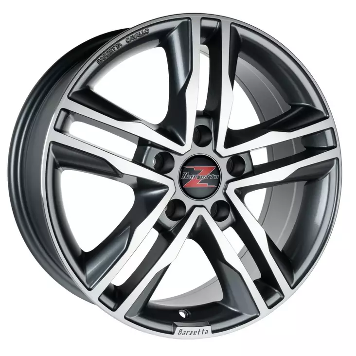 Cavallo Titanium Polished Pakettiautoihin 7.5x17 - Alumiinivanteet muut merkit - BARB01247 - 1