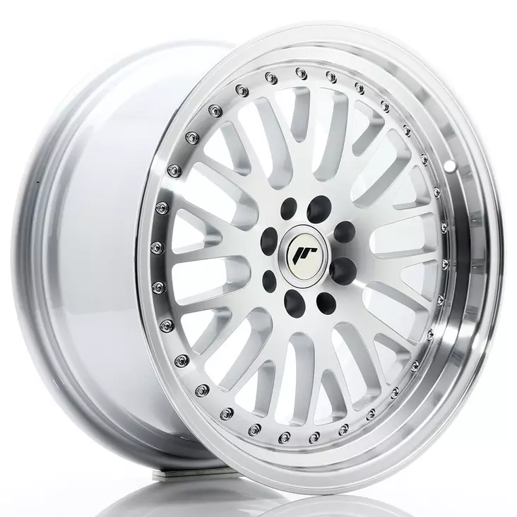 JR Wheels JR10 17x8 ET35 4x100/114 Silver Machined Face - Japan Racing vanteet - 5902211903307 - 1