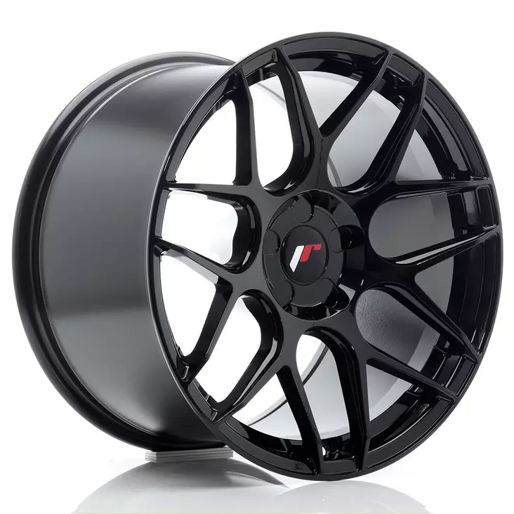 JR Wheels JR18 18x10,5 ET0-25 5H BLANK Gloss Black - Japan Racing vanteet - 5902211993827 - 1