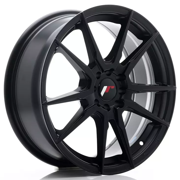 JR Wheels JR21 17x7 ET40 4x100/114 Matt Black - Japan Racing vanteet - 5902211918547 - 1
