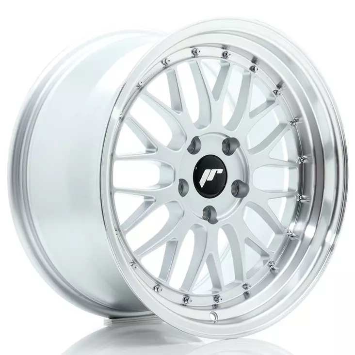 JR Wheels JR23 18x9,5 ET40 5x120 Hyper Silver w/Machined Lip - Japan Racing vanteet - 5902211995357 - 1