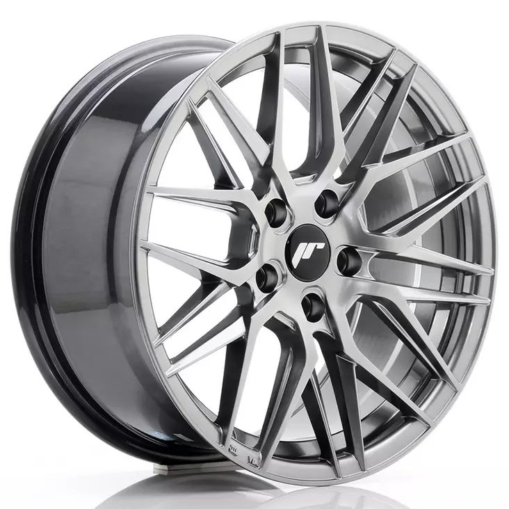 JR Wheels JR28 17x8 ET40 5x112 Hyper Black - Japan Racing vanteet - 5902211936817 - 1