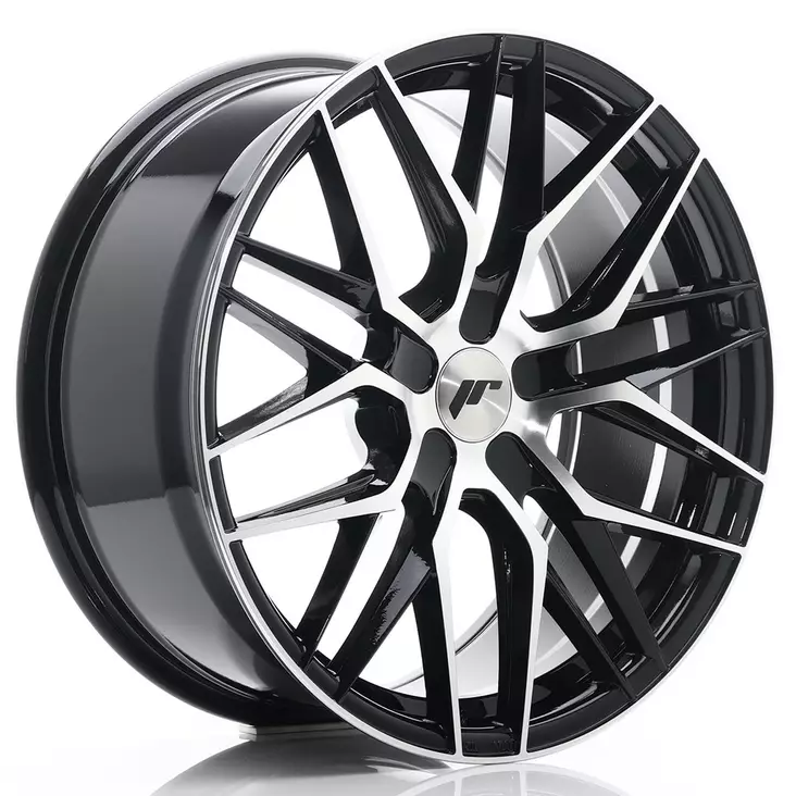 JR Wheels JR28 19x8,5 ET40 5x114,3 Gloss Black Machined - Japan Racing vanteet - 5906871107297 - 1