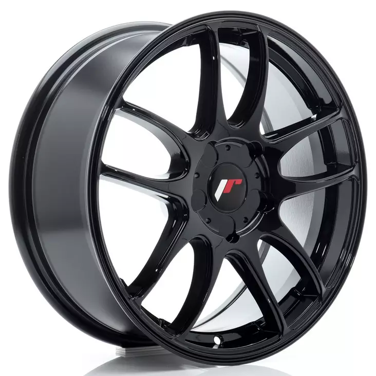 JR Wheels JR29 17x7 ET20-48 5H BLANK Gloss Black - Japan Racing vanteet - 5902211992707 - 1