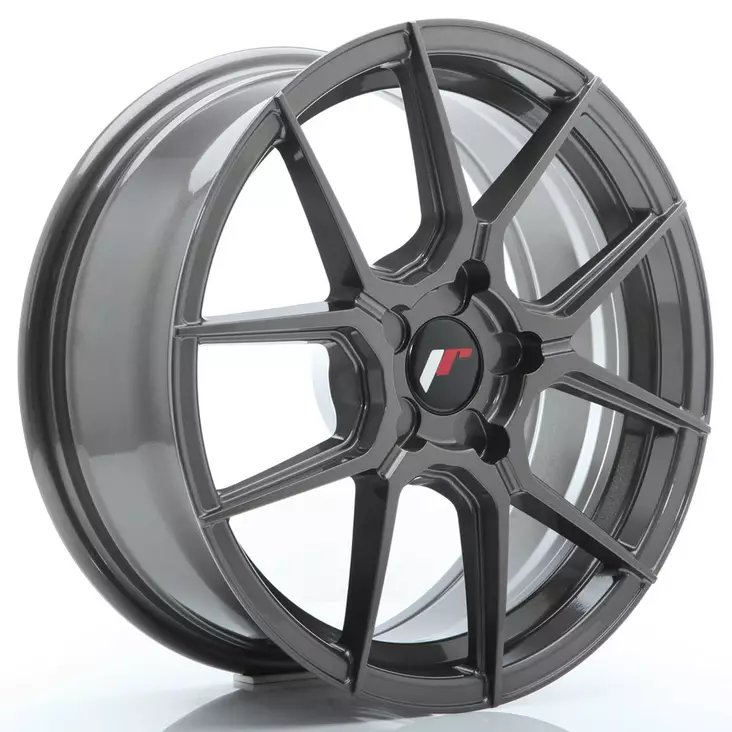 JR Wheels JR30 17x7 ET20-40 5H BLANK Hyper Gray - Japan Racing vanteet - 5902211947417 - 1