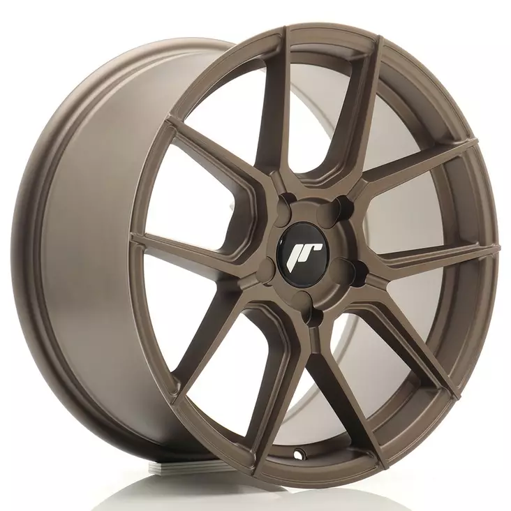 JR Wheels JR30 17x8 ET20-40 5H BLANK Matt Bronze - Japan Racing vanteet - 5902211900597 - 1