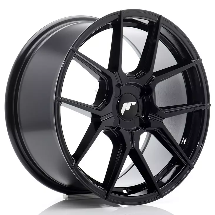 JR Wheels JR30 17x8 ET20-40 BLANK Gloss Black - Japan Racing vanteet - 5906871153287 - 1