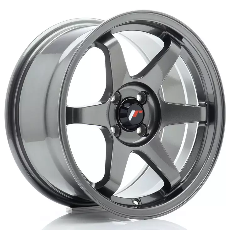 JR Wheels JR3 16x8 ET25 4x100 Gun Metal - Japan Racing vanteet - 5902211998457 - 1