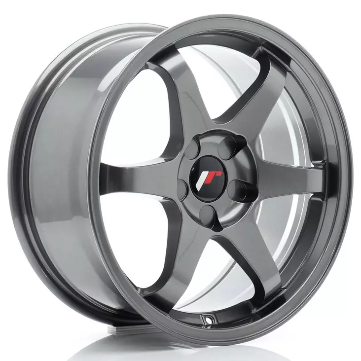 JR Wheels JR3 17x8 ET20-35 5H BLANK Gun Metal - Japan Racing vanteet - 5902211998587 - 1