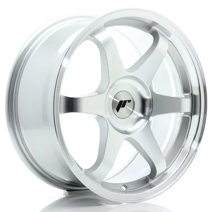 JR Wheels JR3 17x8 ET20-35 BLANK Silver Machined Face - Japan Racing vanteet - 5902211998617 - 1