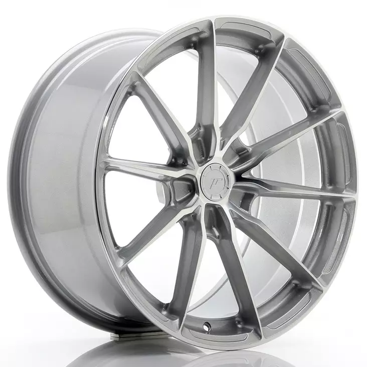 JR Wheels JR37 19x9,5 ET41 5x114,3 Silver Machined - Japan Racing vanteet - 5906871108577 - 1