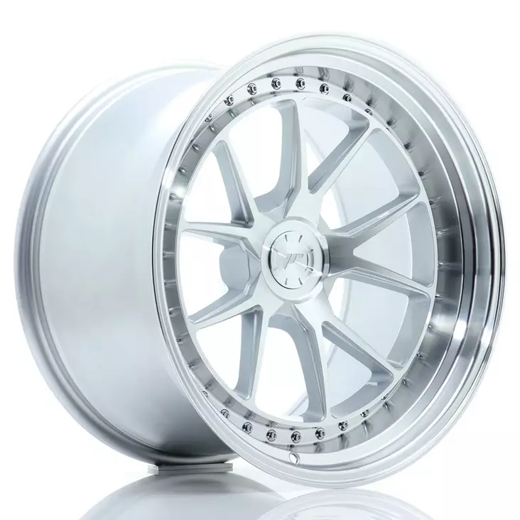 JR Wheels JR39 19x11 ET0-25 5H BLANK Silver Machined Face - Japan Racing vanteet - 5902211955627 - 1