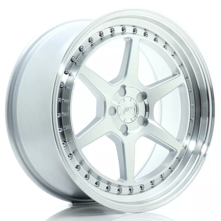 JR Wheels JR43 19x8,5 ET15-35 5H BLANK Silver w/Machined Face - Japan Racing vanteet - 5902211960737 - 1