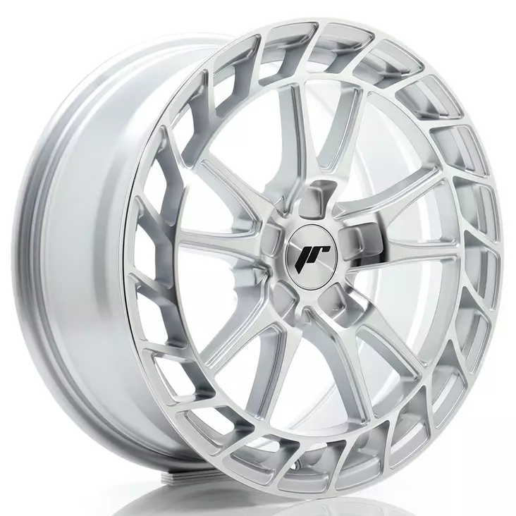 JR Wheels JR45 18x8 ET25-45 5H BLANK Silver w/Machined Face - Japan Racing vanteet - 5902211999737 - 1