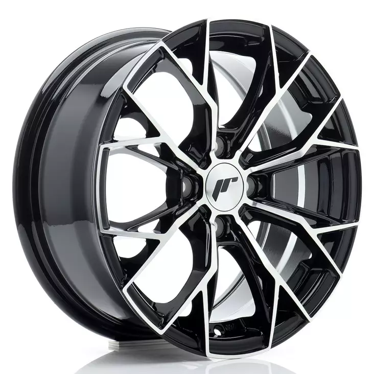 JR Wheels JR49 15x6,5 ET35 4x100 Gloss Black Machined Face - Japan Racing vanteet - 5906871103817 - 1