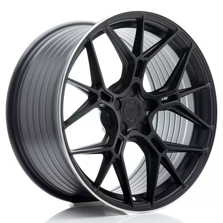 JR Wheels JR51 19x9,5 ET20-45 5H BLANK Satin Black w/ Machined Lip - Japan Racing vanteet - 5906871146647 - 1