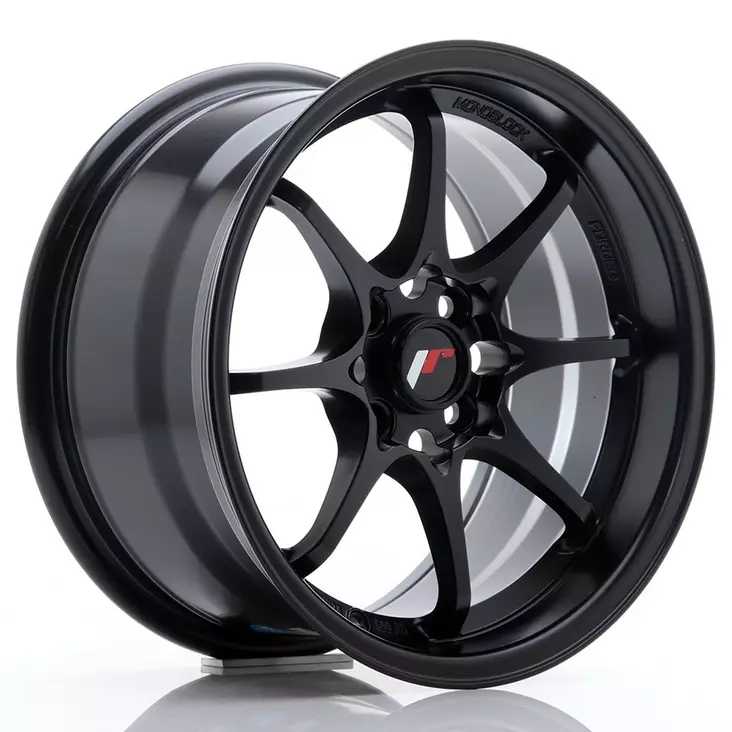 JR Wheels JR5 15x8 ET28 4x100 Matt Black - Japan Racing vanteet - 5902211917687 - 1
