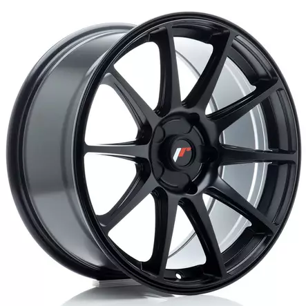 JR Wheels JR11 18x8,5 ET40 5x112 Matt Black - Japan Racing vanteet - 5906871143448 - 1