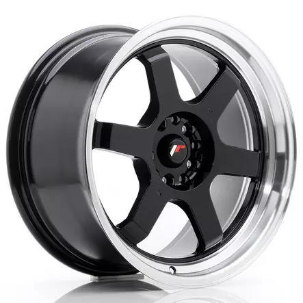 JR Wheels JR12 18x9 ET25 5x114/120 Gloss Black - Japan Racing vanteet - 5902211906988 - 1