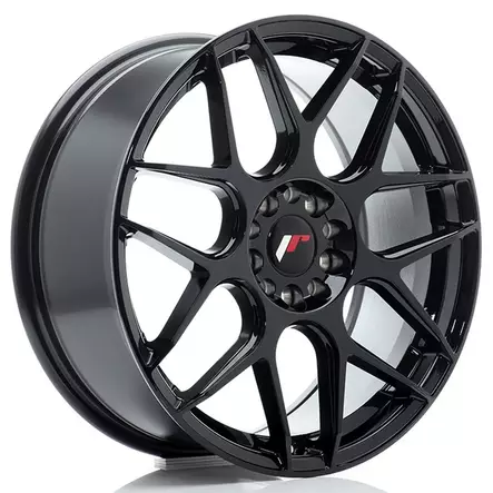 JR Wheels JR18 18x7,5 ET40 5x112/114 Gloss Black - Japan Racing vanteet - 5902211994008 - 1