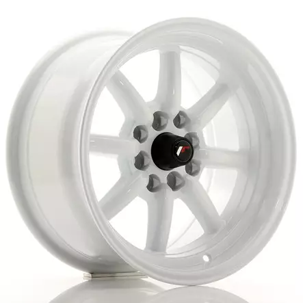 JR Wheels JR19 15x8 ET0 4x100/114 White - Japan Racing vanteet - 5902211926238 - 1