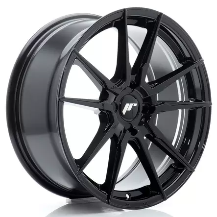 JR Wheels JR21 18x8 ET20-40 4H BLANK Glossy Black - Japan Racing vanteet - 5902211996118 - 1