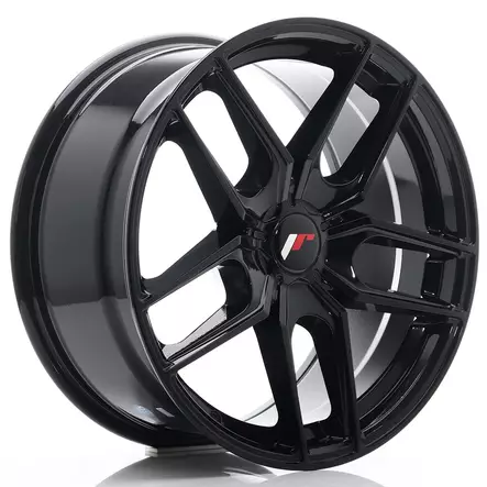 JR Wheels JR25 18x8,5 ET20-40 5H BLANK Gloss Black - Japan Racing vanteet - 5902211925248 - 1