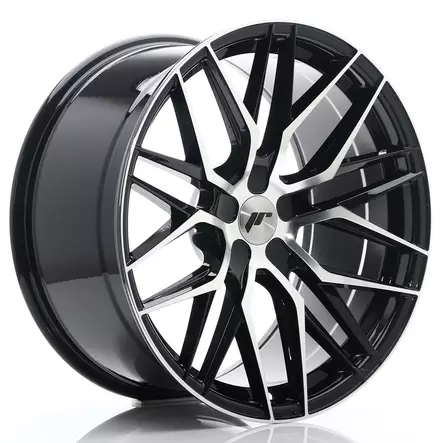 JR Wheels JR28 20x10 ET20-40 5H BLANK Gloss Black Machined Face - Japan Racing vanteet - 5902211929338 - 1