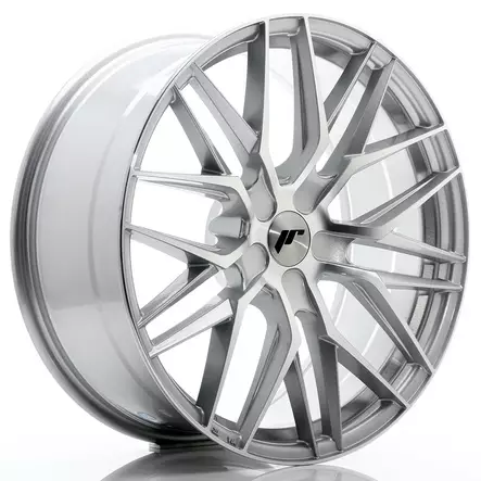 JR Wheels JR28 20x8,5 ET40 5x114,3 Silver Machined - Japan Racing vanteet - 5906871107488 - 1