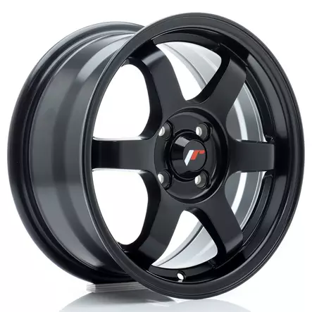 JR Wheels JR3 15x7 ET25 4x100 Matt Black - Japan Racing vanteet - 5902211988588 - 1