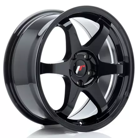 JR Wheels JR3 17x8 ET35 4x100 Gloss Black - Japan Racing vanteet - 5902211998648 - 1