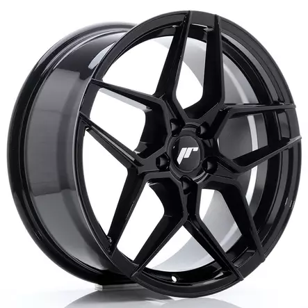 JR Wheels JR34 18x8 ET42 5x112 Glossy Black - Japan Racing vanteet - 5902211950738 - 1