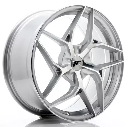 JR Wheels JR35 19x8,5 ET20-45 5H BLANK Silver Machined Face - Japan Racing vanteet - 5902211940968 - 1