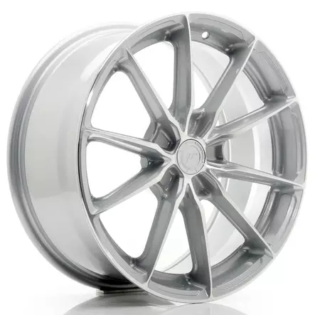 JR Wheels JR37 18x8 ET35 5x112 Silver Machined - Japan Racing vanteet - 5906871107938 - 1