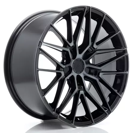 JR Wheels JR38 19x9 ET20-40 5H BLANK Black Machined w/Tinted Face - Japan Racing vanteet - 5902211974468 - 1