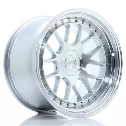 JR Wheels JR40 18x10,5 ET15-22 5H BLANK Silver Machined Face - Japan Racing vanteet - 5902211955658 - 1