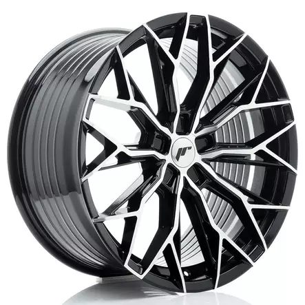 JR Wheels JR49 20x10 ET20-48 5H BLANK Gloss Black Machined Face - Japan Racing vanteet - 5906871104388 - 2