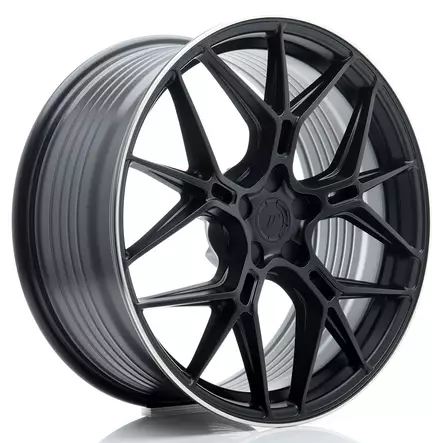JR Wheels JR51 20x8,5 ET20-45 5H BLANK Satin Black w/ Machined Lip - Japan Racing vanteet - 5906871146708 - 1