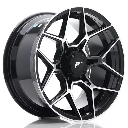 JR Wheels JRX9 18x9 ET18 6x139.7 Gloss Black Machined Face - Japan Racing vanteet - 5902211941958 - 1